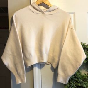 ZARA cropped sweater hoodie~W Sz 11-12
